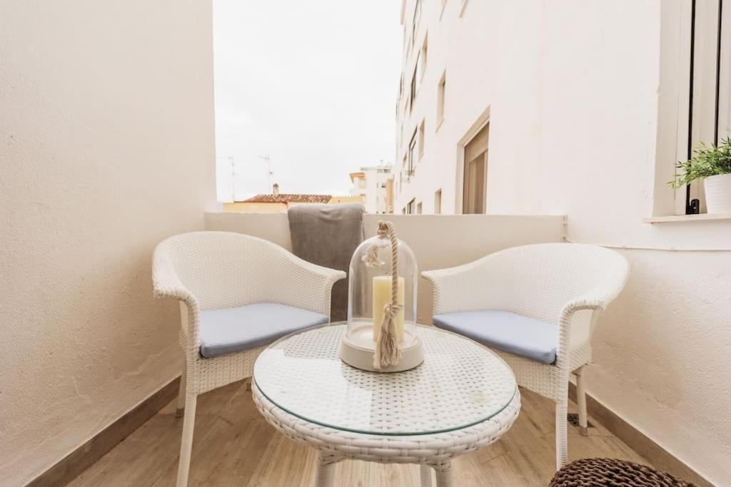 Modern First Line Apartment Almunecar Luaran gambar